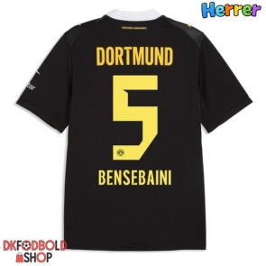 Borussia Dortmund Ramy Bensebaini #5 Udebanetrøje 2026-27 Kort ærmer Borussia Dortmund Ramy Bensebaini #5 Udebanetrøje 2026-27 Kort ærmer